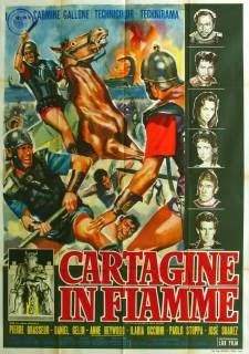 CARTAGINE IN FIAMME - CARTAGO EM CHAMAS - 1960