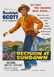 DOWNLOAD / ASSISTIR DECISION AT SUNDOWN - ENTARDECER SANGRENTO - 1957