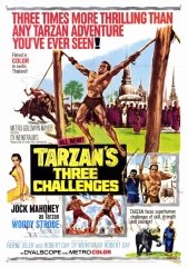 TARZAN’S THREE CHALLENGES – OS TRÊS DESAFIOS DE TARZAN – 1963
