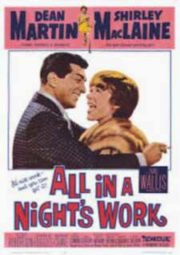 ALL IN NIGHT’S WORK –  A DAMA DA MADRUGADA – 1961