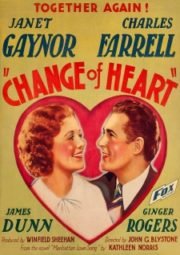 CHANGE OF HEART – O SEU PRIMEIRO AMOR – 1934