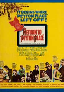 RETURN TO PEYTON PLACE - DE VOLTA À CALDEIRA DO DIABO - 1961