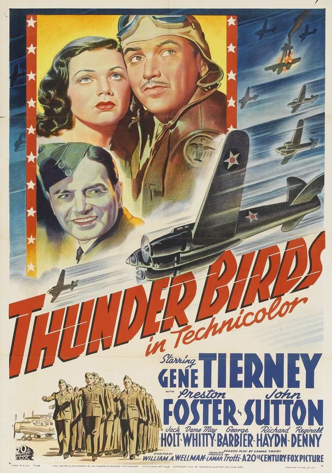 THUNDER BIRDS SOLDIERS OF THE AIR - ÁGUIAS DE FOGO - 1942