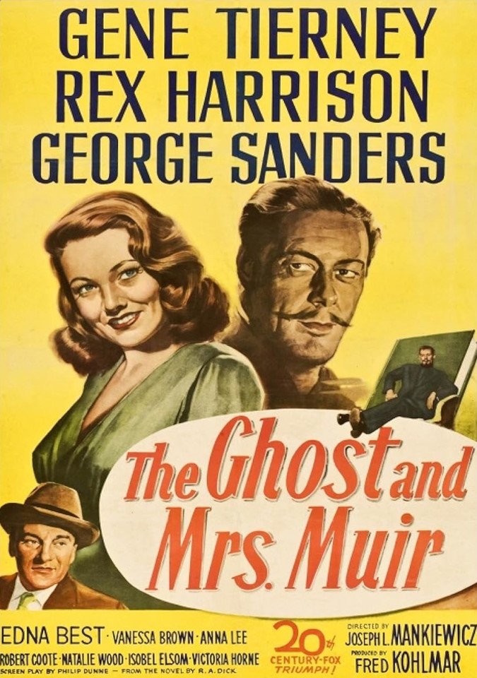 THE GHOST AND MRS. MUIR - NÓS E O FANTASMA - O FANTASMA APAIXONADO - 1947
