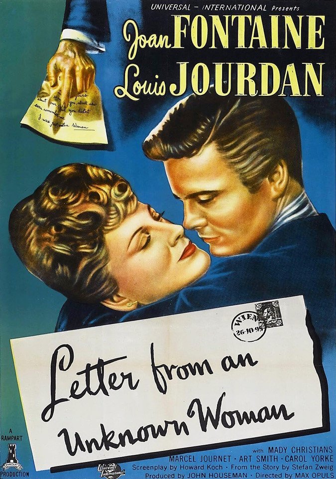 LETTER FROM AN UNKNOWN WOMAN - CARTA DE UMA DESCONHECIDA - 1948