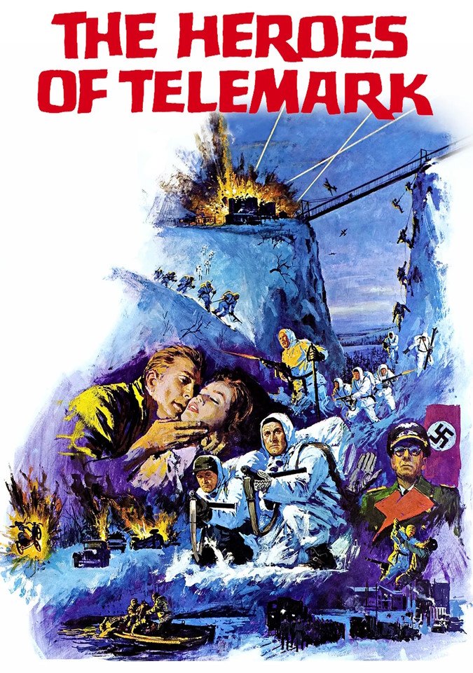 THE HEROES OF TELEMARK - OS HERÓIS DE TELEMARK - 1965