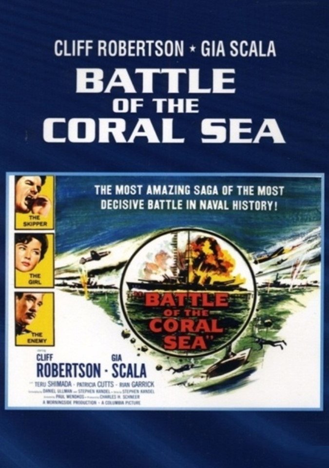 BATTLE OF THE CORAL SEA - A BATALHA DO MAR DE CORAL - 1959